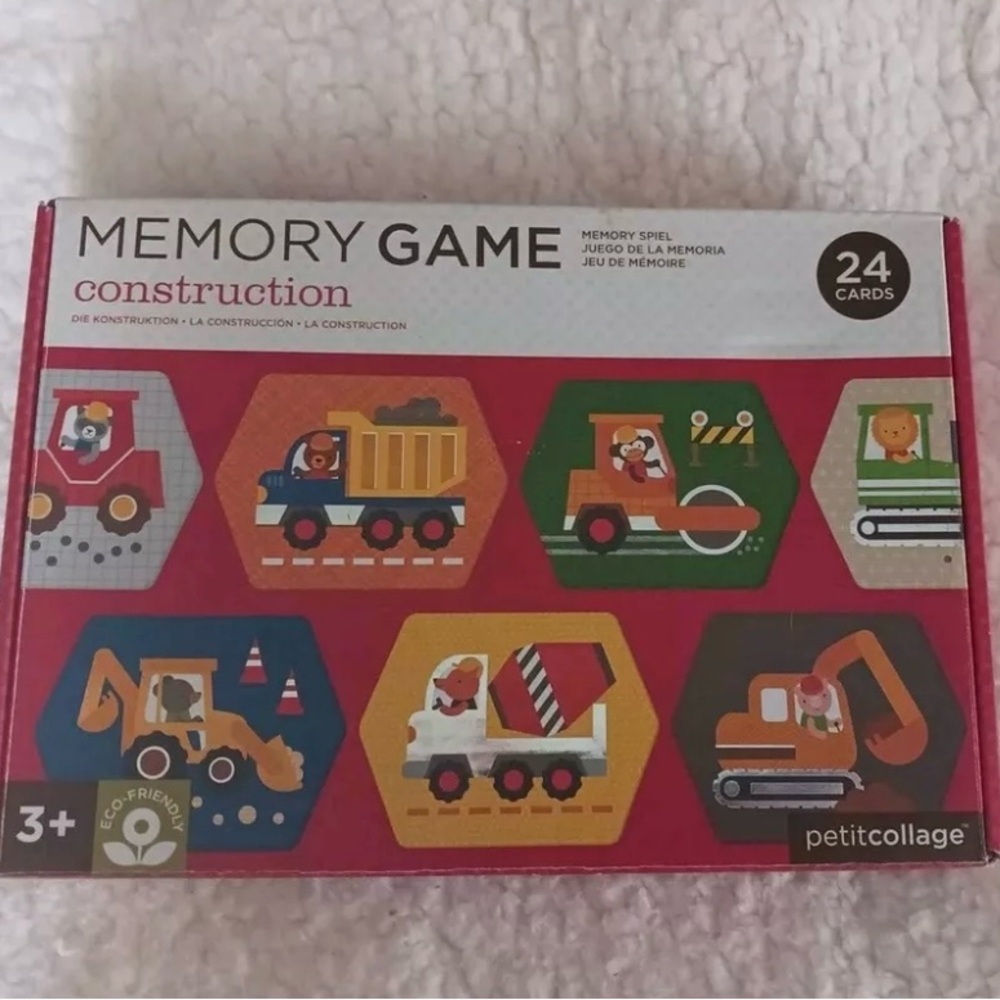 Construction Theme Matching Memory Game